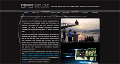 Desktop Screenshot of goafilms.com